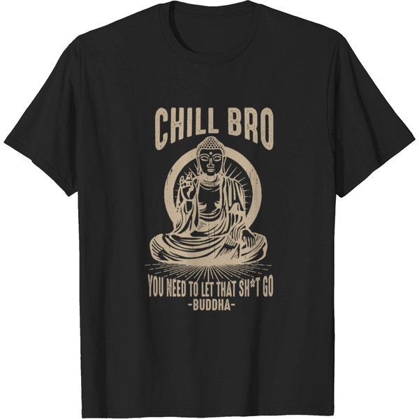 Chill Bro Buddha T-Shirt-image