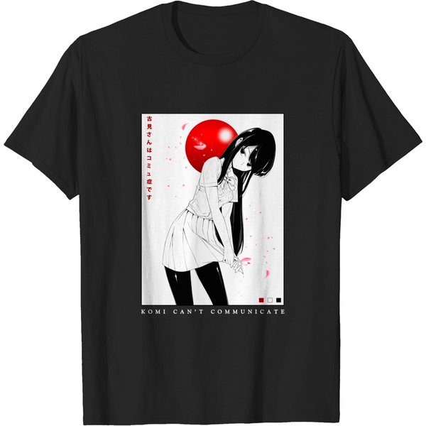 Komi Can't Communciate - T-Shirt - Anime Shirt - Komi Cant Communicate - Tee - Anime T-Shirt-image