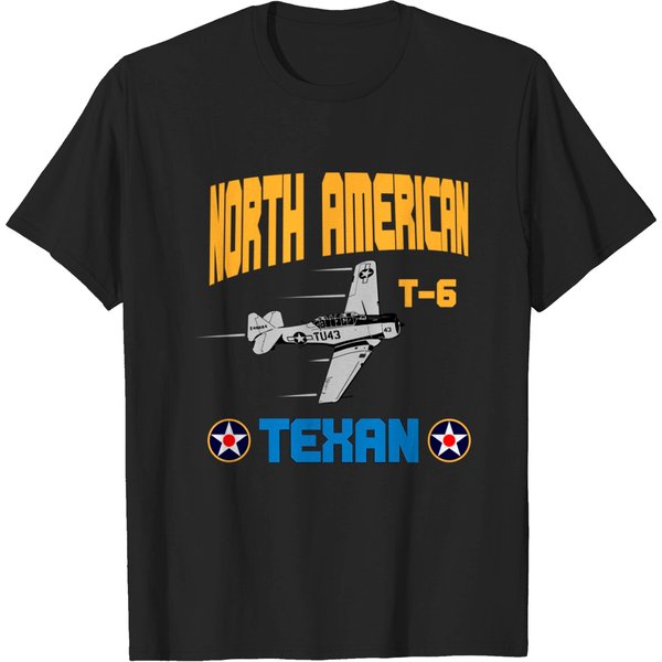 North American T-6 Texan - Ww2 Airplanes - T-Shirt-image