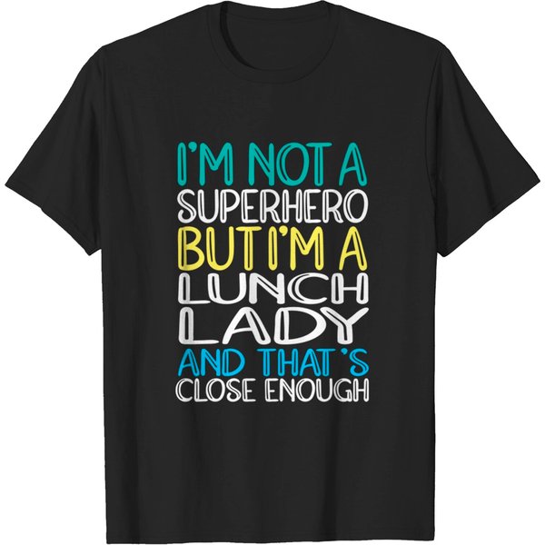 Lunch Lady Superhero - Lunch Lady - T-Shirt-image