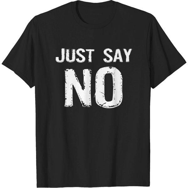 Avoidance - Just Say No T-Shirt-image