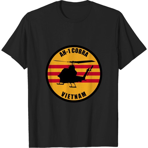 Ah-1 Cobra - Ah1 Cobra Vietnam Patch - T-Shirt-image