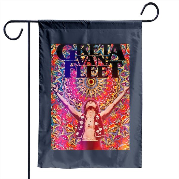 Greta Van Fleet Poster Garden Flag, Greta Van Fleet Garden Flags-image