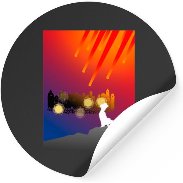 Sodom And Gomorrah Destroyed Stickers-image