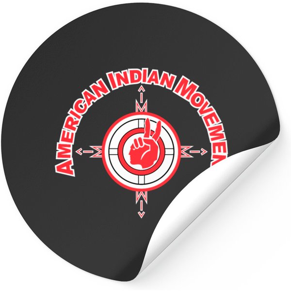 American Indian Movement Stickers-image