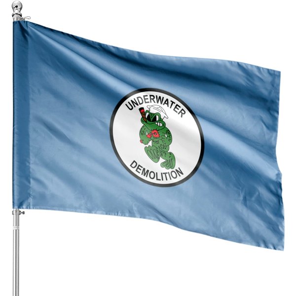 Underwater Demolition Udt Navy Seal House Flags-image