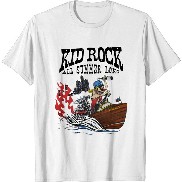 Kid Rock All Summer Long Vintage Unisex T-Shirt-image