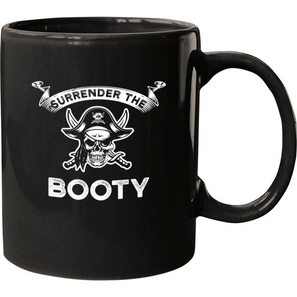 Pirate - Surrender The Booty Mugs