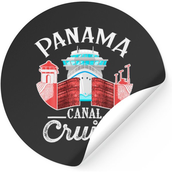 Panama Canal Cruise Men, Women, Boys And Girls Cru Stickers-image