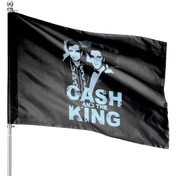 Johnny Cash X Elvis House Flags-image