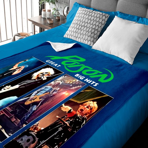 Poison Band The Stadium Tour 2022 Baby Blankets-image