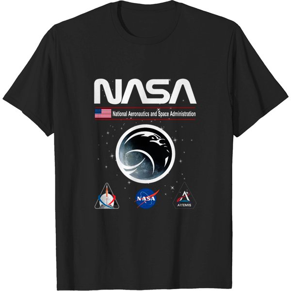Nasa Artemis Logo In 2024 First Woman To The Moon T-Shirt-image