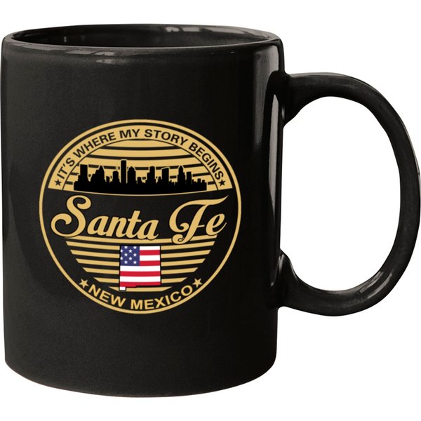 Santa Fe - New Mexico It's Where My Story Begins Mugs