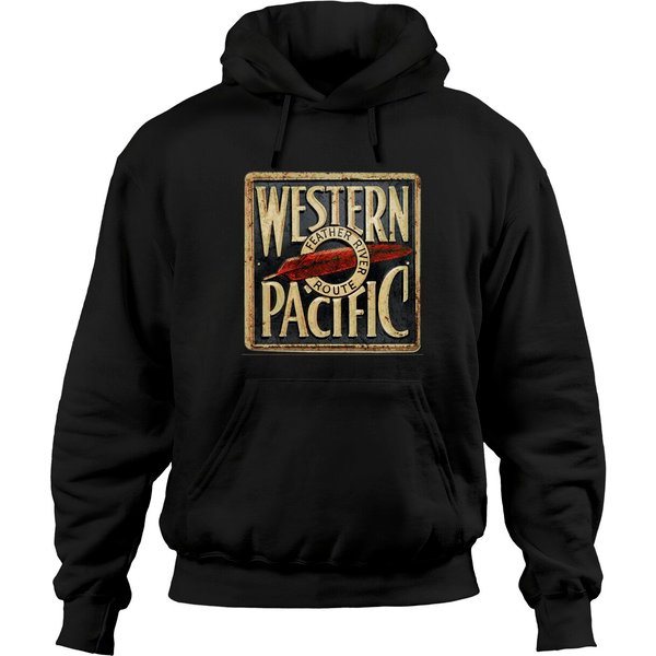 Western Pacific Route - Railroad - Hoodies-image