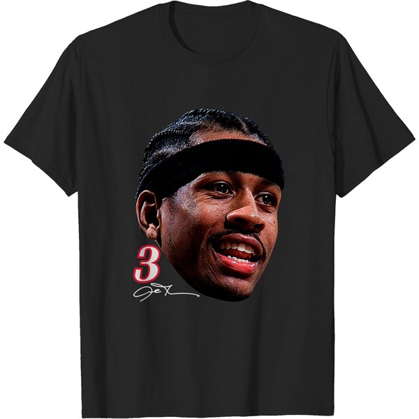 90S Vintage Style Allen Iverson Bootleg Rap Tee-image
