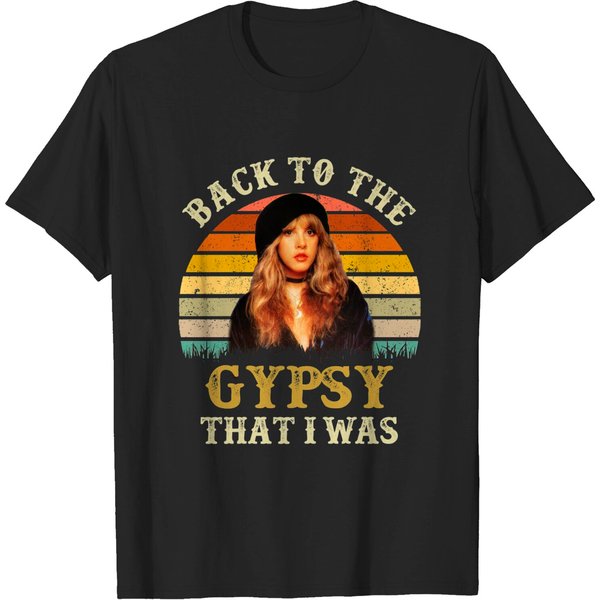 Back To Gypsy That I Was Stevie-Nick - Back To Gypsy - T-Shirt-image
