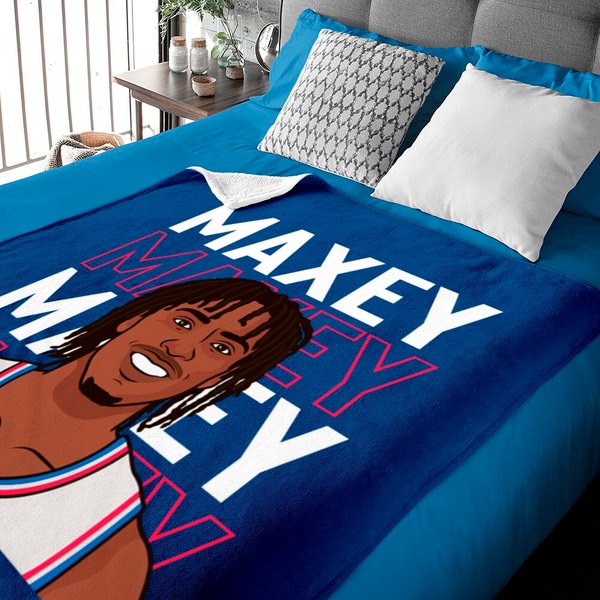 Tyrese Maxey - Funny Basketball Lover Gift Classic Baby Blankets-image