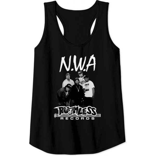 Nwa Ruthless Records Old School Hip Hop Rap Tank Tops-image
