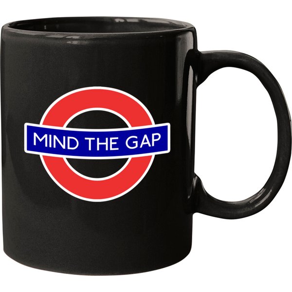 London Souvenir Mind The Gap Underground Tube Mugs-image