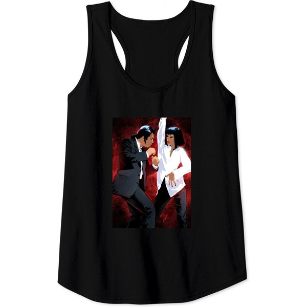 Pulp Fiction Dance - Pulp Fiction - Tank Tops-image