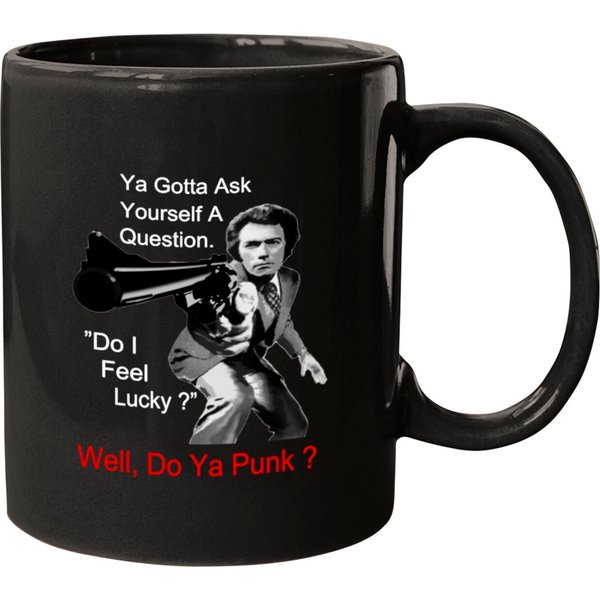 Clint Eastwood Do You Fee Mugs