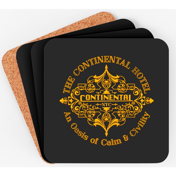 The Continental Hotel - John Wick - Coasters-image