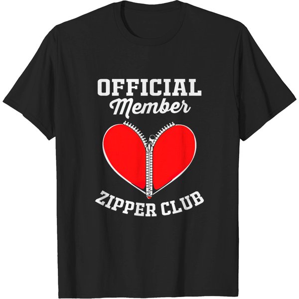 Open Heart Surgery Official Member Zipper Club T-Shirt-image