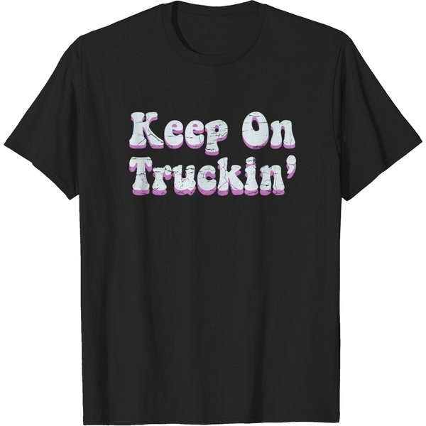 Vintage 1970S Keep On Truckin T-Shirt-image