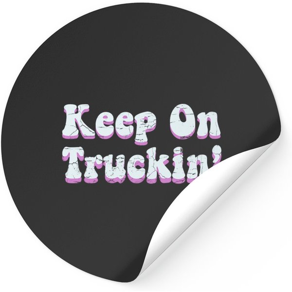 Vintage 1970S Keep On Truckin Stickers-image