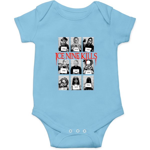 Unisex Onesies - Organic Cotton Nightmare Ice Nine Kills-image