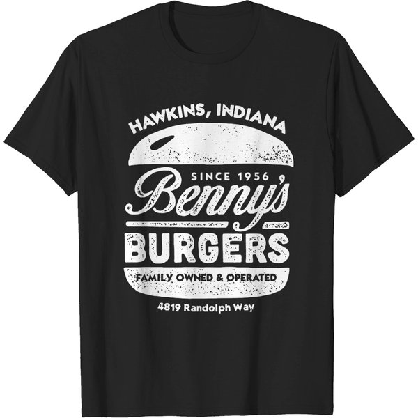 Benny'S Burgers - White - Bennys Burgers - T-Shirt-image
