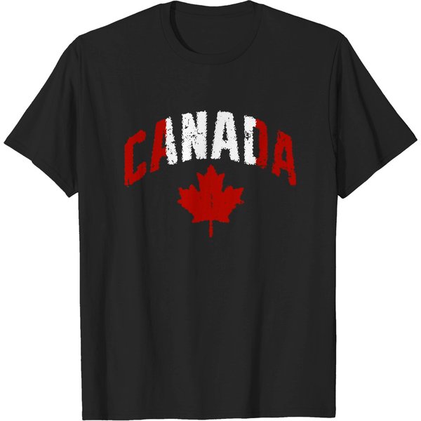 Canada Maple Leaf Flag T-Shirt-image
