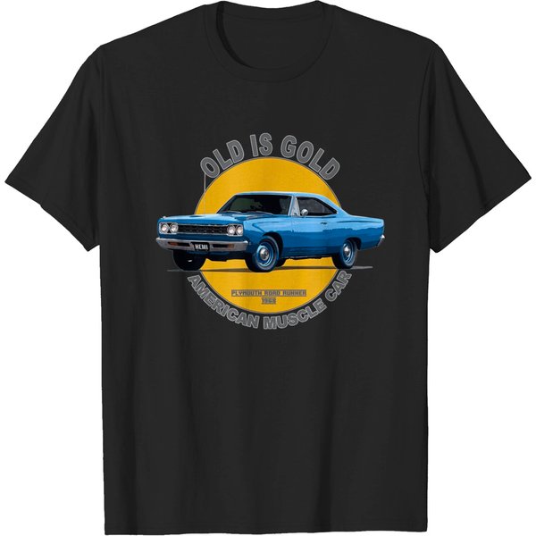 Plymouth Road Runner Hemi American Muscle Car 60S T-Shirt-image