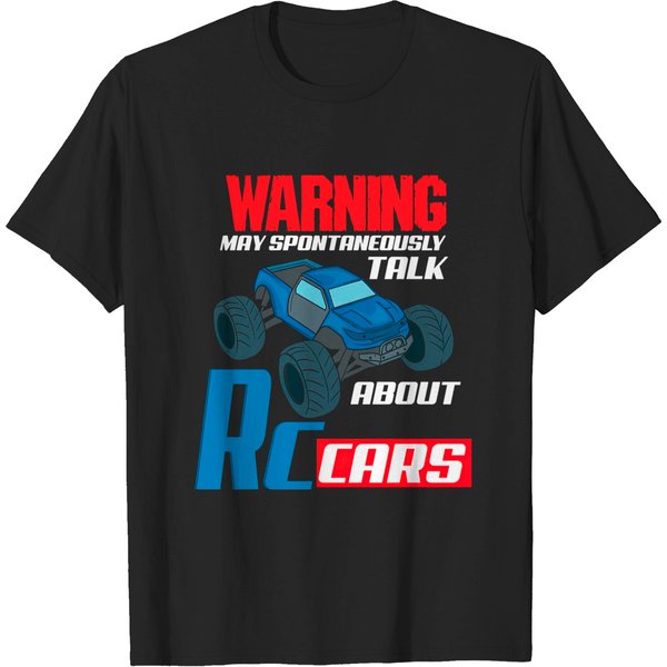 Rc Car Remote Radio Control Controlled Model Gift - Rc Car - T-Shirt-image