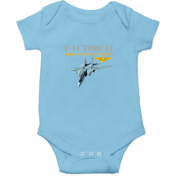 F 14 Tomcat Naval Aviation Onesies-image