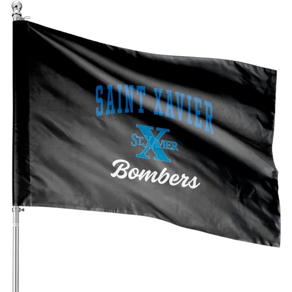 St Xavier High School Bombers C3 Birthday Christm House Flags-image