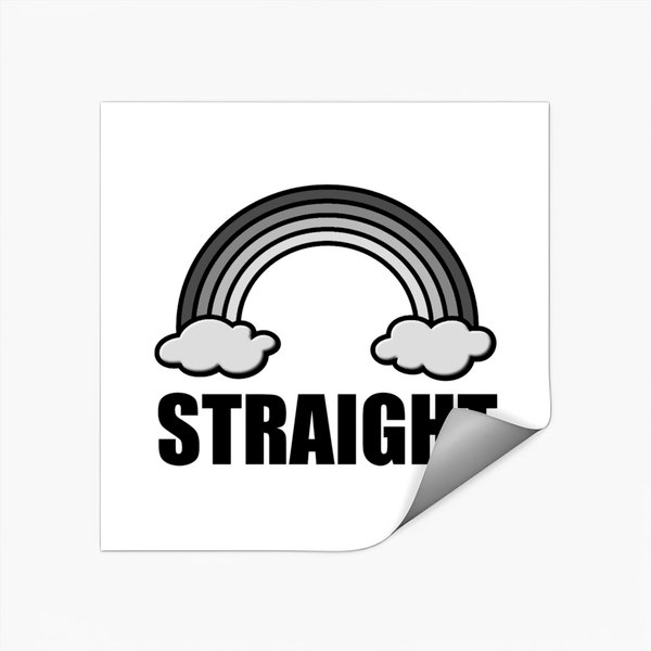 Heterosexual Pride Straight Equality Stickers-image