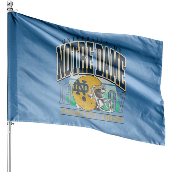 Notre Dame Unisex House Flags-image
