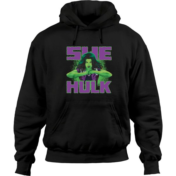 She Hulk Cracking Hoodies-image