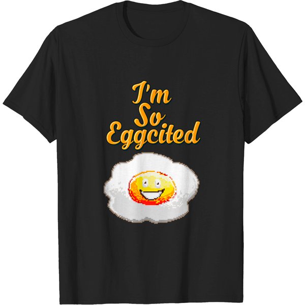 I'M So Eggcited - Egg - T-Shirt-image