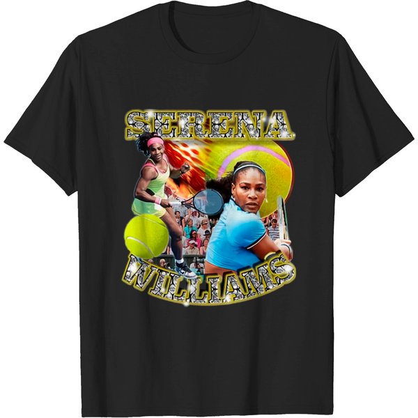 Vintage Serena Williams T-Shirt, Serena Williams Tennis Shirt-image