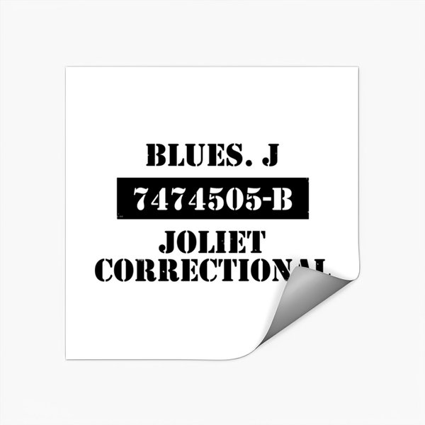 Joliet Blues Prison Sticker - Blues Brothers - Stickers-image