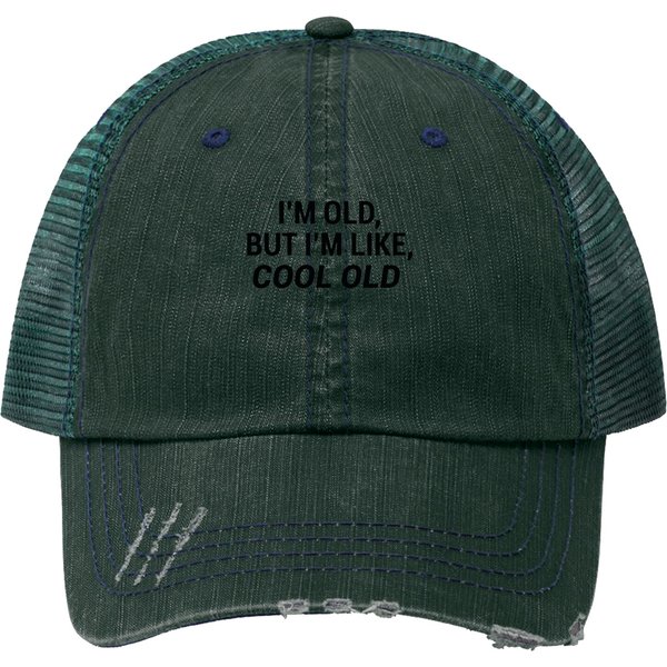 I M Old But I M Like Cool Old Trucker Hats-image