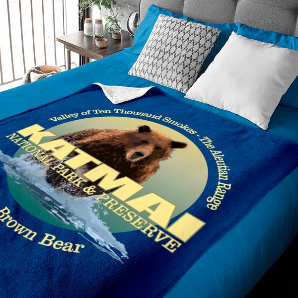 Katmai National Park (bear) - Katmai National Park - Baby Blankets