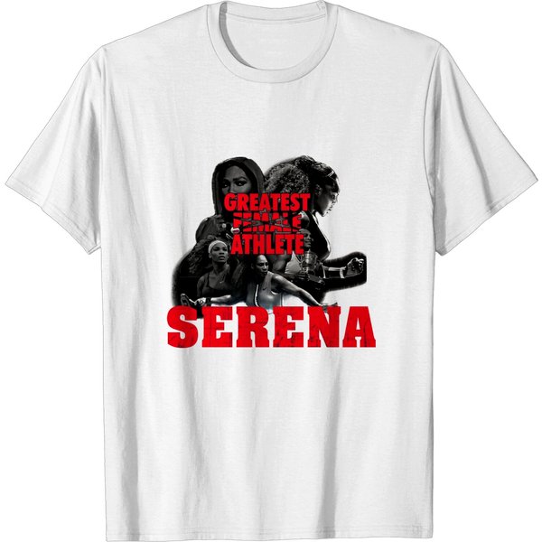 Serena Williams Greatest Female Athlete Shirt, Serena Williams Tennis-image