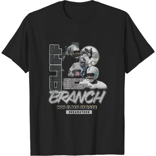 Vintage Cliff Branch Shirt, Davante Adams Cliff Branch T-Shirt-image
