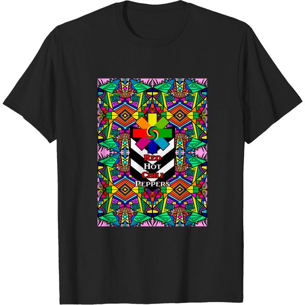 Red Hot Chili Peppers - Pride Pattern - Red Hot Chili Peppers - T-Shirt-image