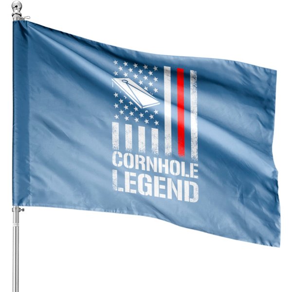 American Flag Cornhole, Cornhole House Flags-image