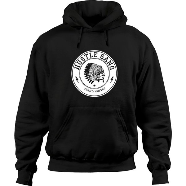 Hustle Gang Men Hustle Gym Hoodies-image