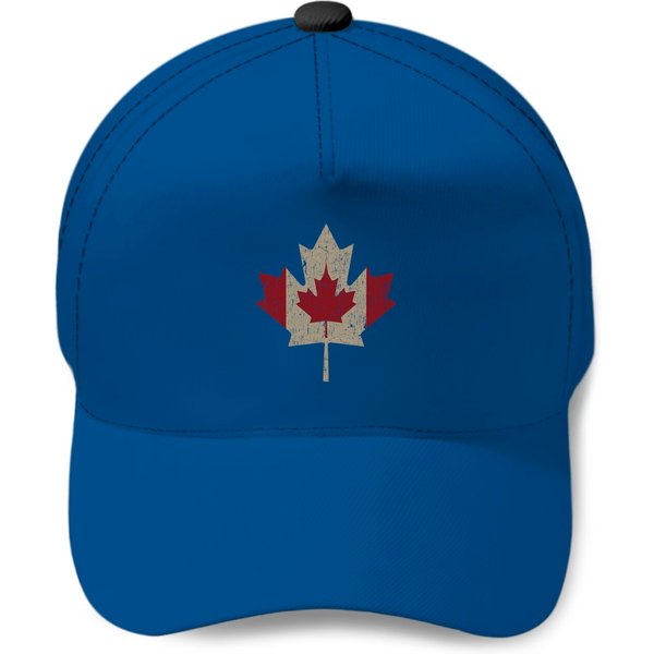 Vintage Canada Flag Baseball Cap Maple Leaf Canadian Pride-image